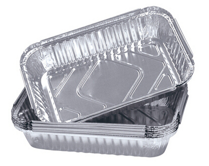 Middle East Size Aluminum Foil Container For Food Packaging Beeway